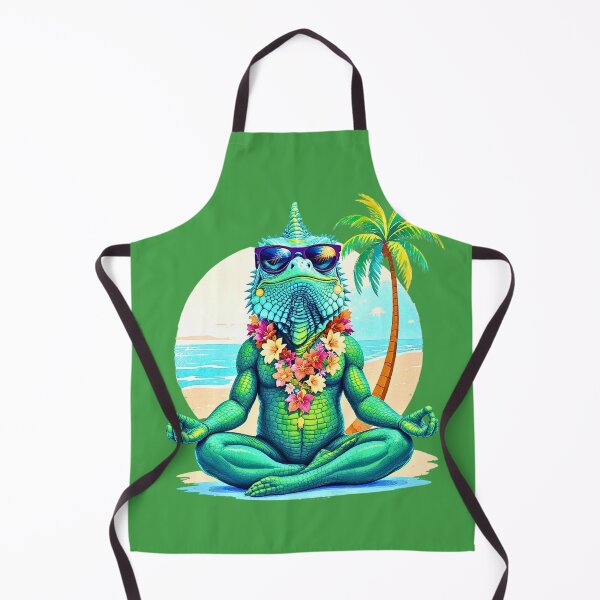 Item preview, Tropical Yoga Lizard designed and sold by VibrArtco.