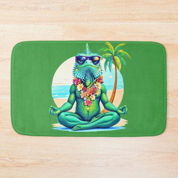Item preview, Tropical Yoga Lizard designed and sold by VibrArtco.