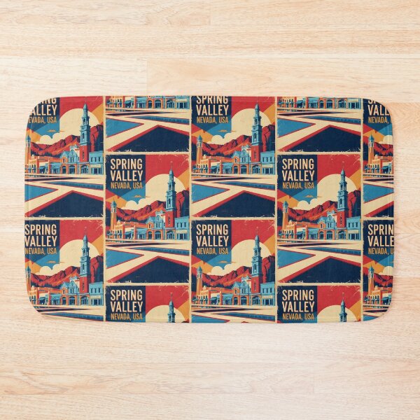 Item preview, Spring Valley Nevada 1950s USA Vintage Travel Tourism designed and sold by TravelersGems.