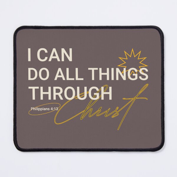 Item preview, Strength Through Christ – Philippians 4:13 Tee designed and sold by TheWORDZ.