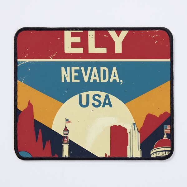 Item preview, Ely Nevada 1950s USA Vintage Travel Tourism designed and sold by TravelersGems.