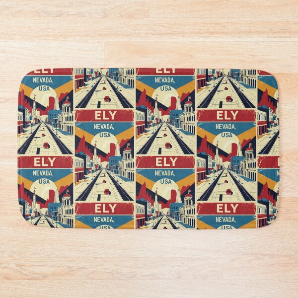 Item preview, Ely Nevada 1950s USA Vintage Travel Tourism designed and sold by TravelersGems.