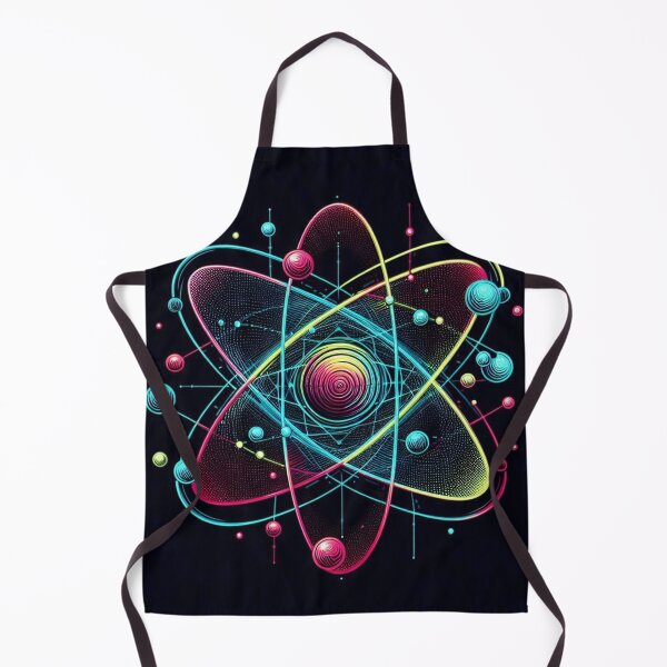 Item preview, colorful atom  designed and sold by Dogandesighn.