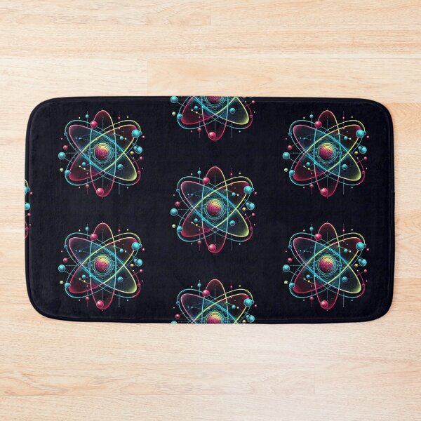 Item preview, colorful atom  designed and sold by Dogandesighn.