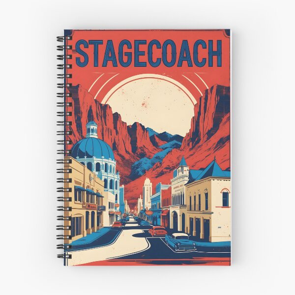 Item preview, Stagecoach Nevada 1950s USA Vintage Travel Tourism designed and sold by TravelersGems.