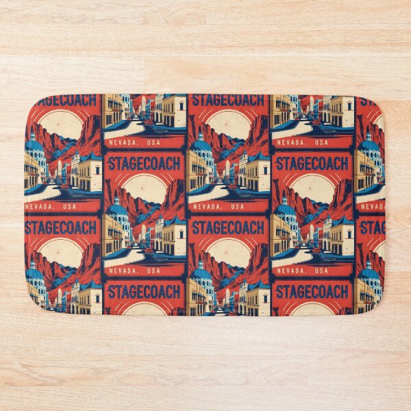 Item preview, Stagecoach Nevada 1950s USA Vintage Travel Tourism designed and sold by TravelersGems.