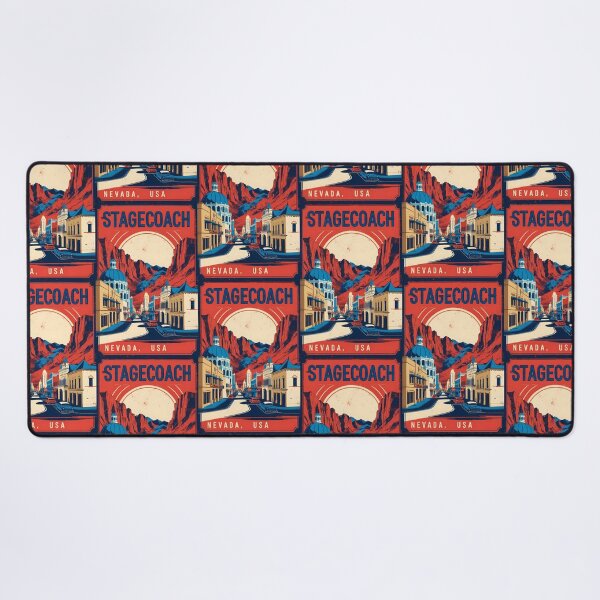 Item preview, Stagecoach Nevada 1950s USA Vintage Travel Tourism designed and sold by TravelersGems.