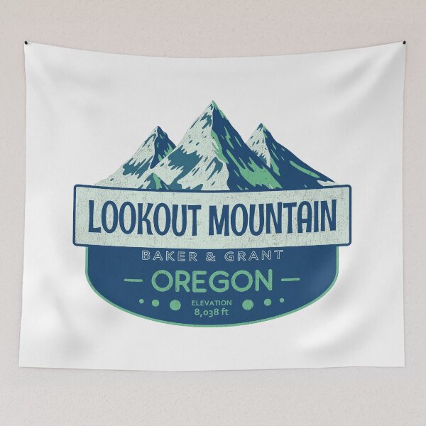 Item preview, Lookout Mountain, Baker & Grant, Oregon, Mountain Design designed and sold by Wanderful-roads.