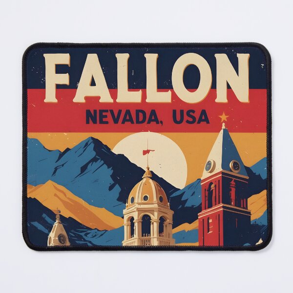Item preview, Fallon Nevada 1950s USA Vintage Travel Tourism designed and sold by TravelersGems.