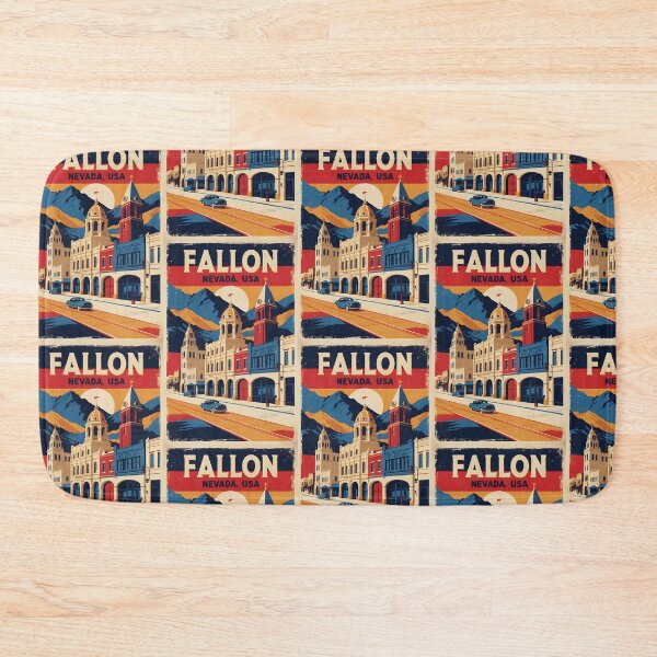 Item preview, Fallon Nevada 1950s USA Vintage Travel Tourism designed and sold by TravelersGems.
