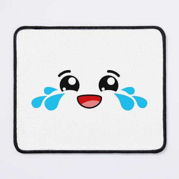 Item preview, Adorable kawaii crying of laughter face designed and sold by BlushyPrint.