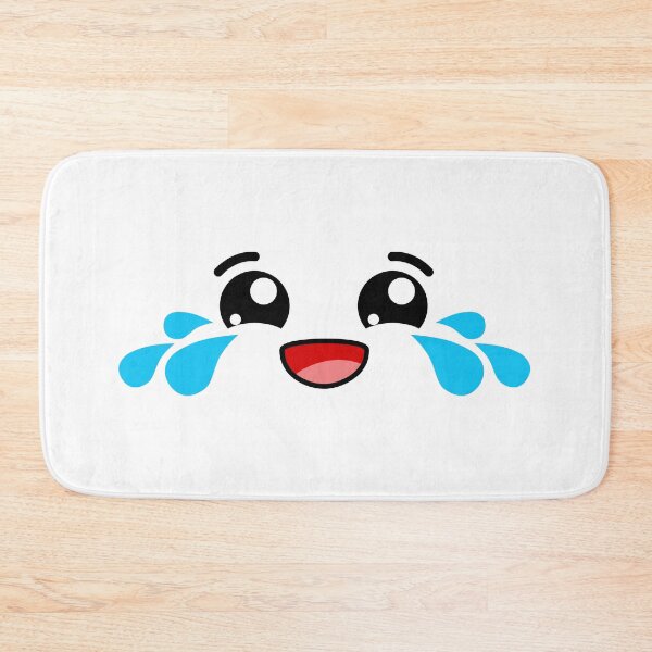 Item preview, Adorable kawaii crying of laughter face designed and sold by BlushyPrint.
