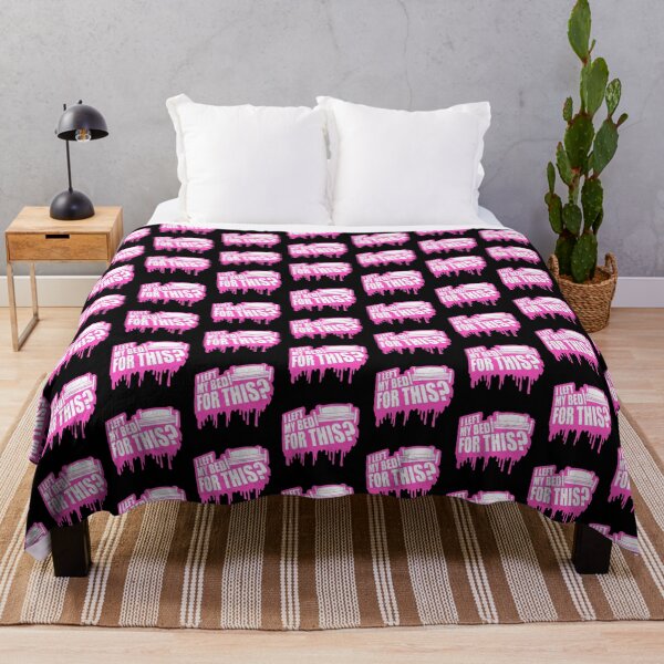 Item preview, I Left My Bed For This? Graffiti Drops Sarcasm designed and sold by shirt-o-mat.