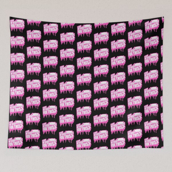 Item preview, I Left My Bed For This? Graffiti Drops Sarcasm designed and sold by shirt-o-mat.