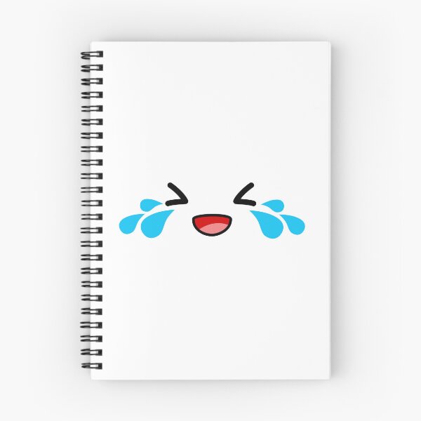 Item preview, Cute kawaii crying of laughter face designed and sold by BlushyPrint.
