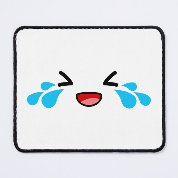 Item preview, Cute kawaii crying of laughter face designed and sold by BlushyPrint.
