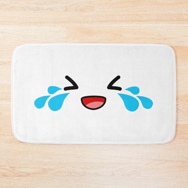 Item preview, Cute kawaii crying of laughter face designed and sold by BlushyPrint.