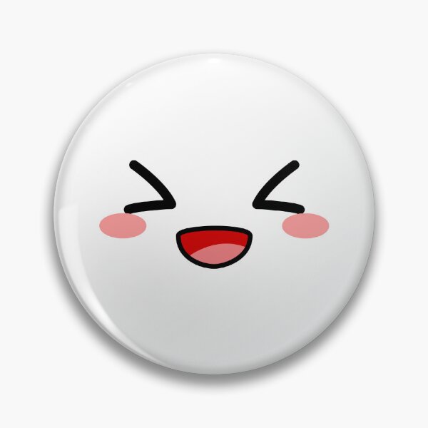 Item preview, Cute kawaii blushing excited face designed and sold by BlushyPrint.