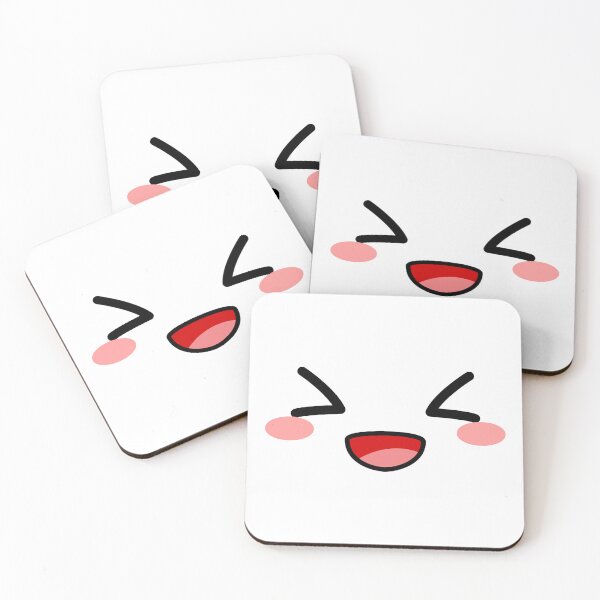 Item preview, Cute kawaii blushing excited face designed and sold by BlushyPrint.