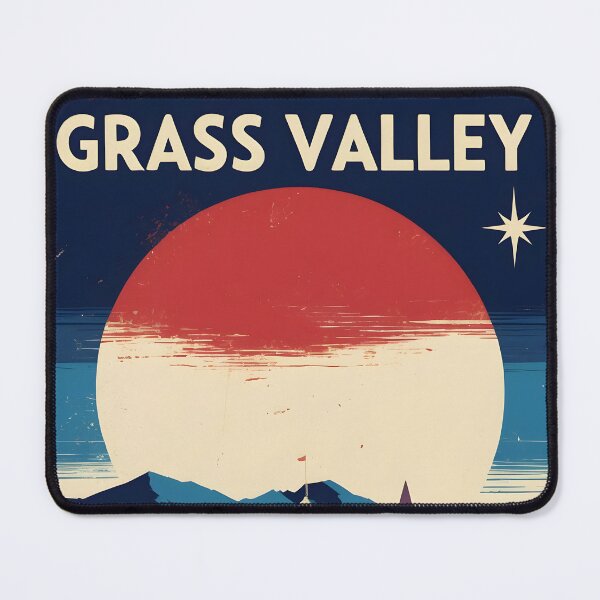Item preview, Grass Valley Nevada 1950s USA Vintage Travel Tourism designed and sold by TravelersGems.
