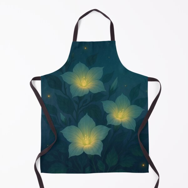 Item preview, Twilight Lilies Under the Crescent Moon designed and sold by Painted Moon by Luna Bee™.
