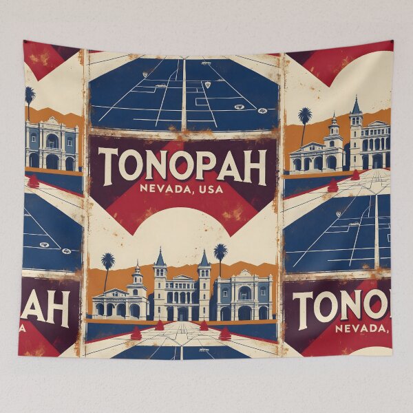 Item preview, Tonopah Nevada 1950s USA Vintage Travel Tourism designed and sold by TravelersGems.