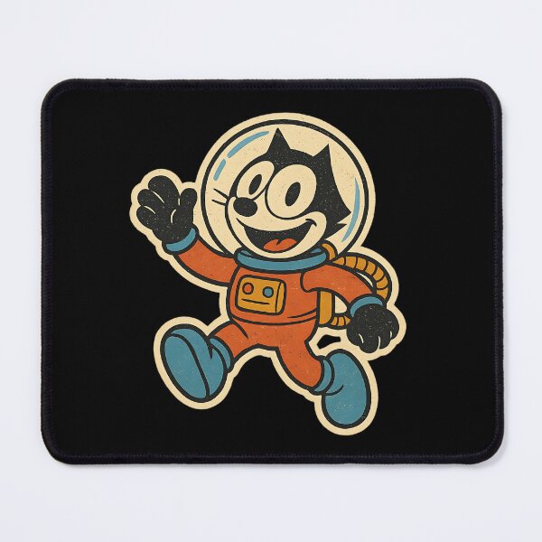 Item preview, FELIX CATT VINTAGE ASTRONAUT designed and sold by infinitearte.