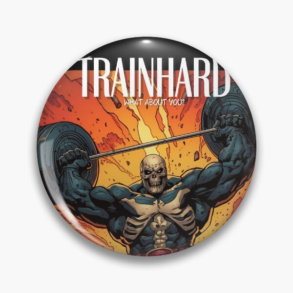 Item preview, Skullman Warrior Gym T-Shirt | Hardcore Fitness Graphic Tee | TrainHard Co. designed and sold by TrainHardCo.