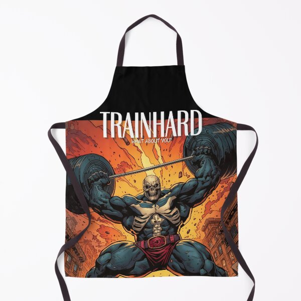 Item preview, Skullman Warrior Gym T-Shirt | Hardcore Fitness Graphic Tee | TrainHard Co. designed and sold by TrainHardCo.
