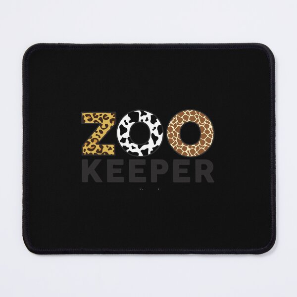 Item preview, Zookeeper African Savanna Animal Print - Giraffe Zebra Cheetah 	 	 designed and sold by mplaqasdn78.