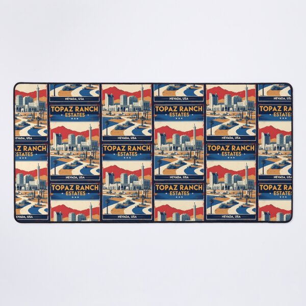 Item preview, Topaz Ranch Nevada 1950s USA Vintage Travel Tourism designed and sold by TravelersGems.