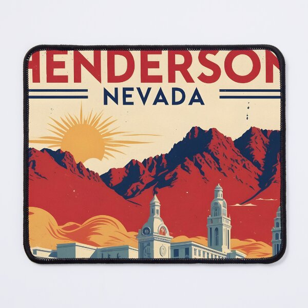 Item preview, Henderson Nevada 1950s USA Vintage Travel Tourism designed and sold by TravelersGems.