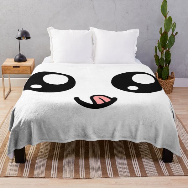 Item preview, Cute kawaii tongue out smiling face designed and sold by BlushyPrint.