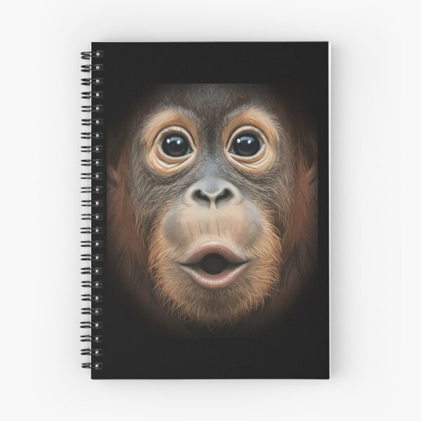 Item preview, Baby orangutan designed and sold by FreshArtFusion.