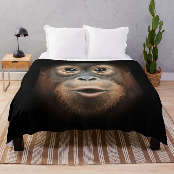 Item preview, Baby orangutan designed and sold by FreshArtFusion.
