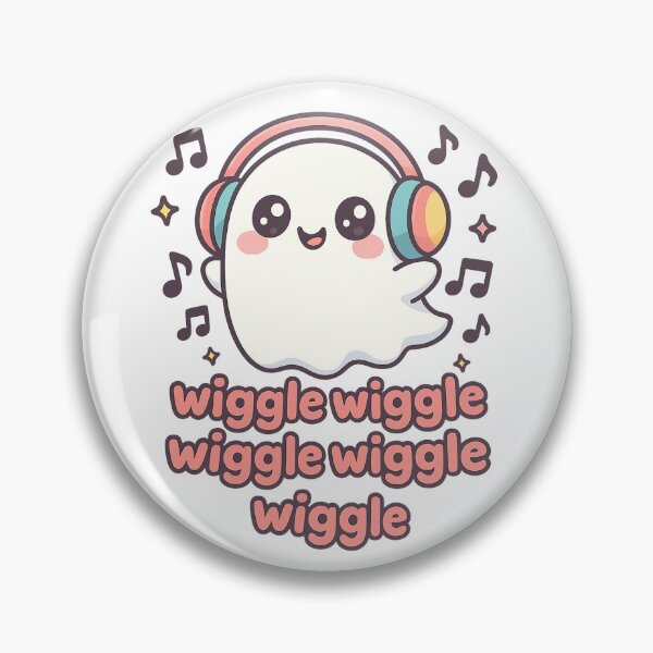 Item preview, Kawaii Ghost with Headphones designed and sold by The Sandy Design Store.