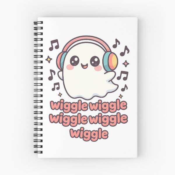 Item preview, Kawaii Ghost with Headphones designed and sold by The Sandy Design Store.