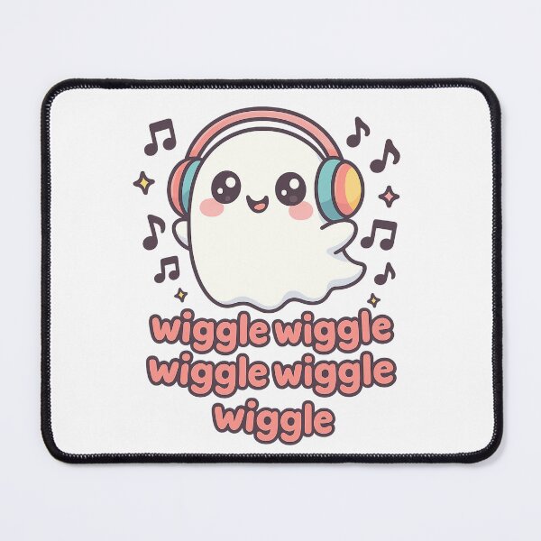 Item preview, Kawaii Ghost with Headphones designed and sold by The Sandy Design Store.