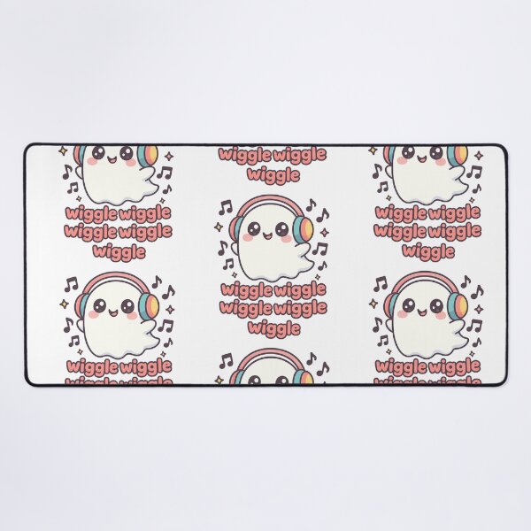 Item preview, Kawaii Ghost with Headphones designed and sold by The Sandy Design Store.
