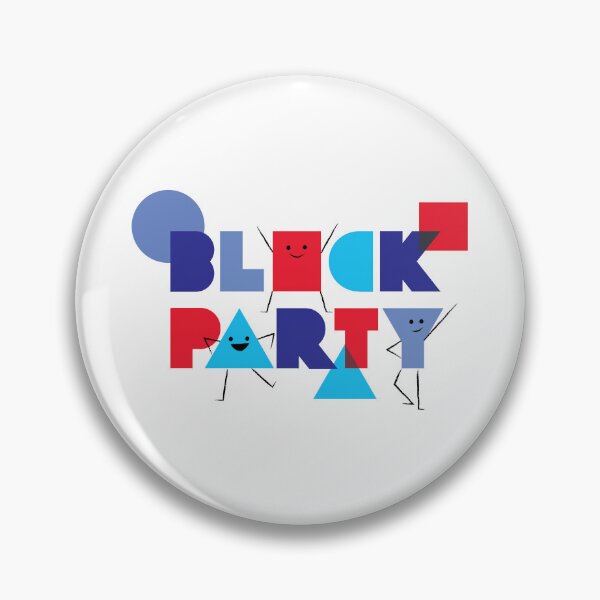 Artikelvorschau, Blockparty (Weiß) entworfen und verkauft von Bubble Bean Studio.
