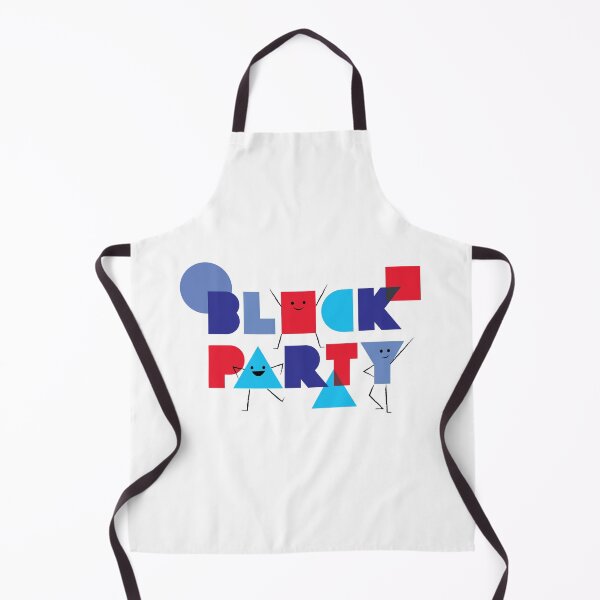 Item preview, Block Party (White) designed and sold by Bubble Bean Studio.