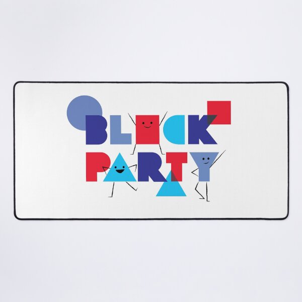 Item preview, Block Party (White) designed and sold by Bubble Bean Studio.