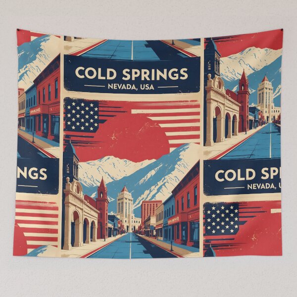 Item preview, Cold Springs Nevada 1950s USA Vintage Travel Tourism designed and sold by TravelersGems.