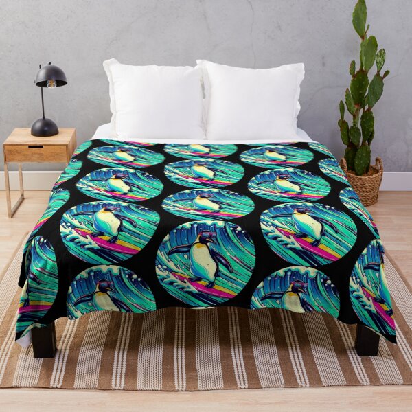 Item preview, Penguin surfing designed and sold by Dogandesighn.