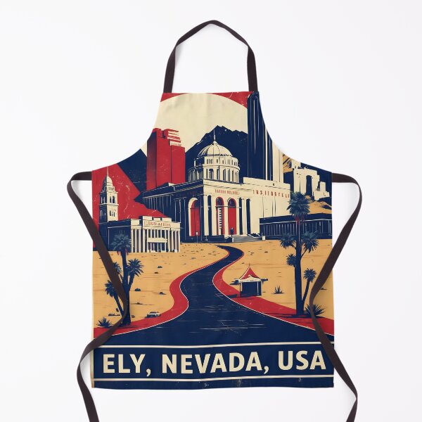 Item preview, Ely Nevada 1950s USA Vintage Travel Tourism designed and sold by TravelersGems.