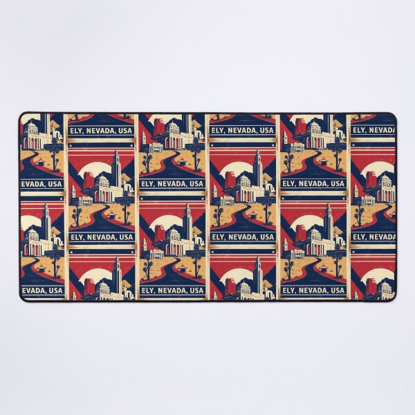 Item preview, Ely Nevada 1950s USA Vintage Travel Tourism designed and sold by TravelersGems.