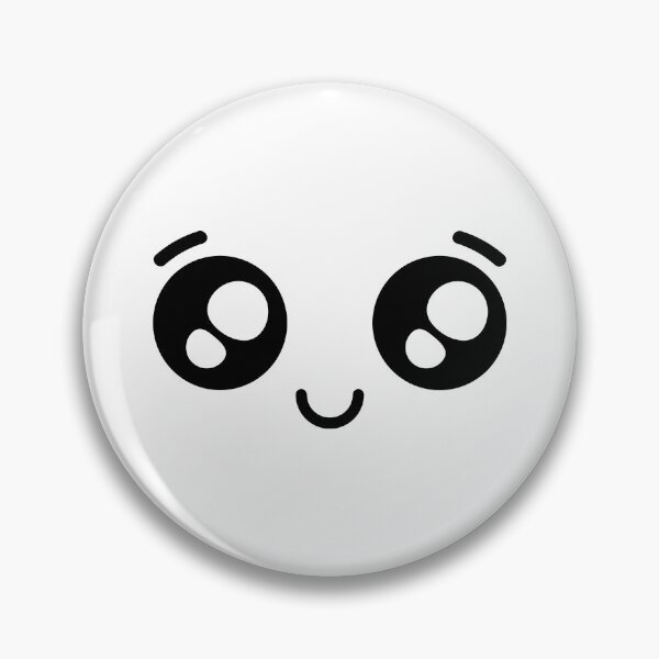 Artikelvorschau, Niedliches kawaii lächelndes glückliches Gesicht entworfen und verkauft von BlushyPrint.