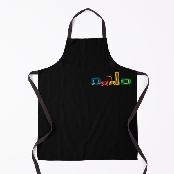 Item preview, Neon Game Consoles and Controllers Art (Minimal Chest Print) designed and sold by W-Rm.