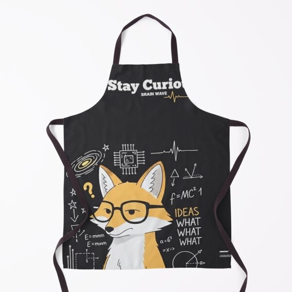 Item preview, Stay Curious Smart Fox Design designed and sold by EllsLittleStore.
