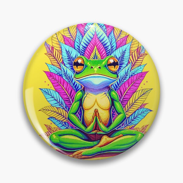 Item preview, Frog Yoga Lotus designed and sold by VibrArtco.